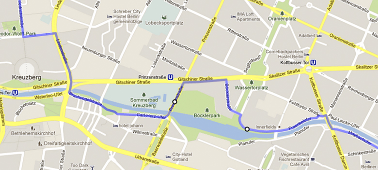 Google Maps muss ergänzt werden