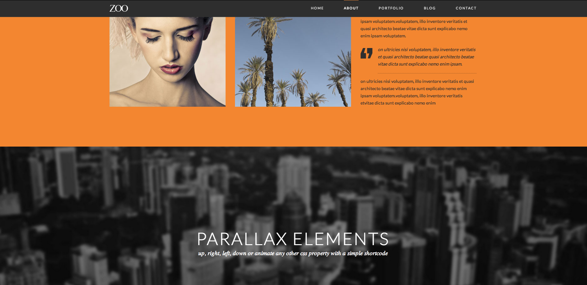 Parallax Zoo