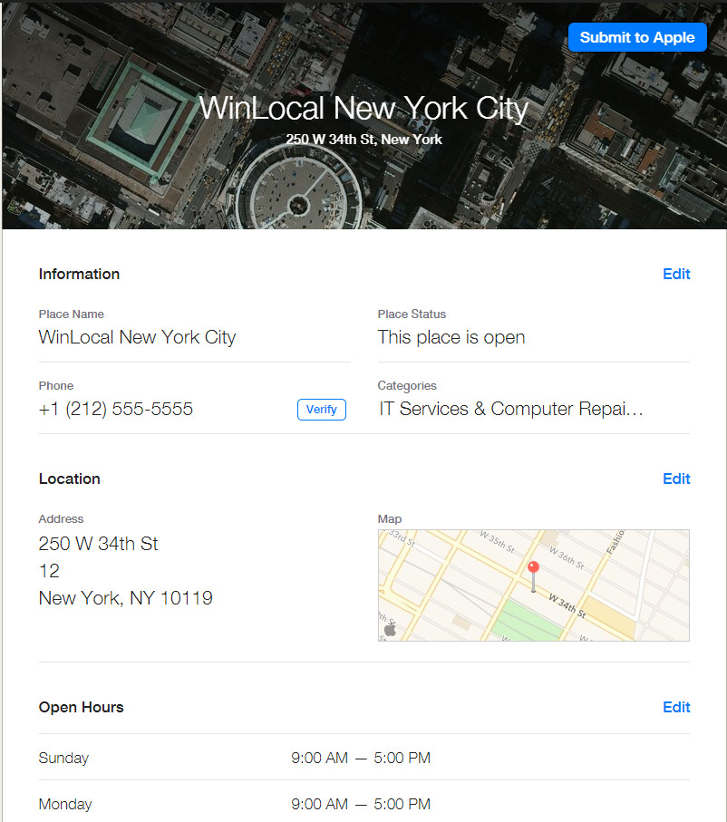 apple-maps-firmeneintrag-winlocal-new-york