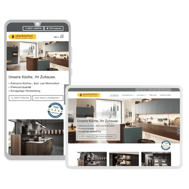 Flip Card Bilder Produktseiten winlocal kontankseite responsiv