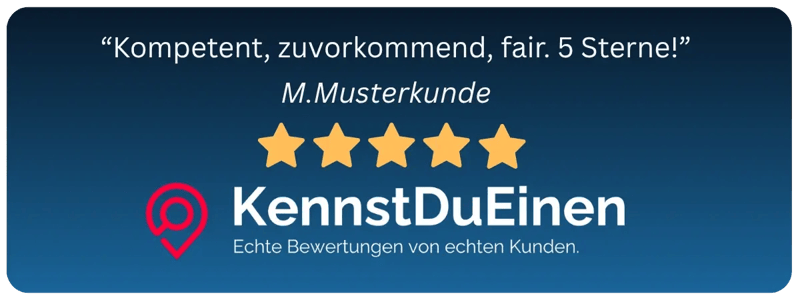 Kompetent - zuvorkommend - fair