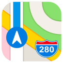 apple maps logo
