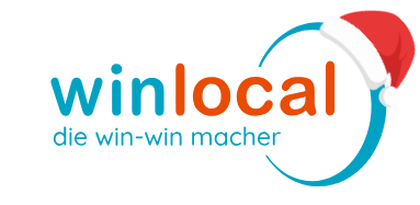 Winlocal logo frohe weihnachten