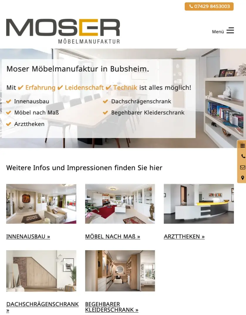 kontaktseite beispiel moebel winlocal